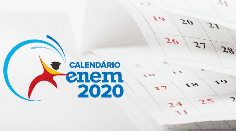 calendário enem 2020