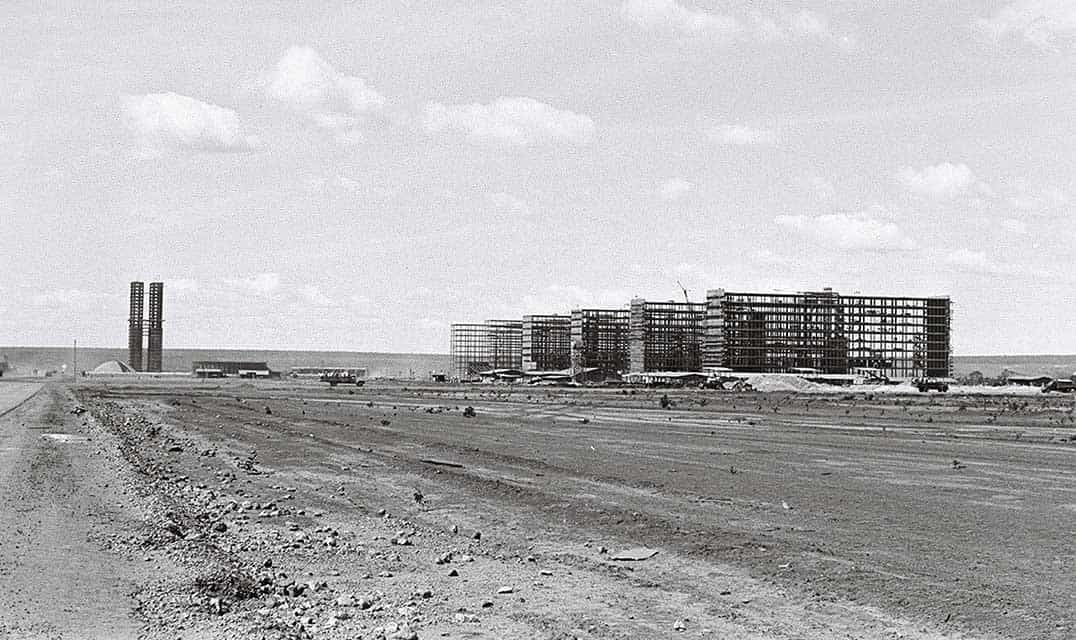 construção de brasilia