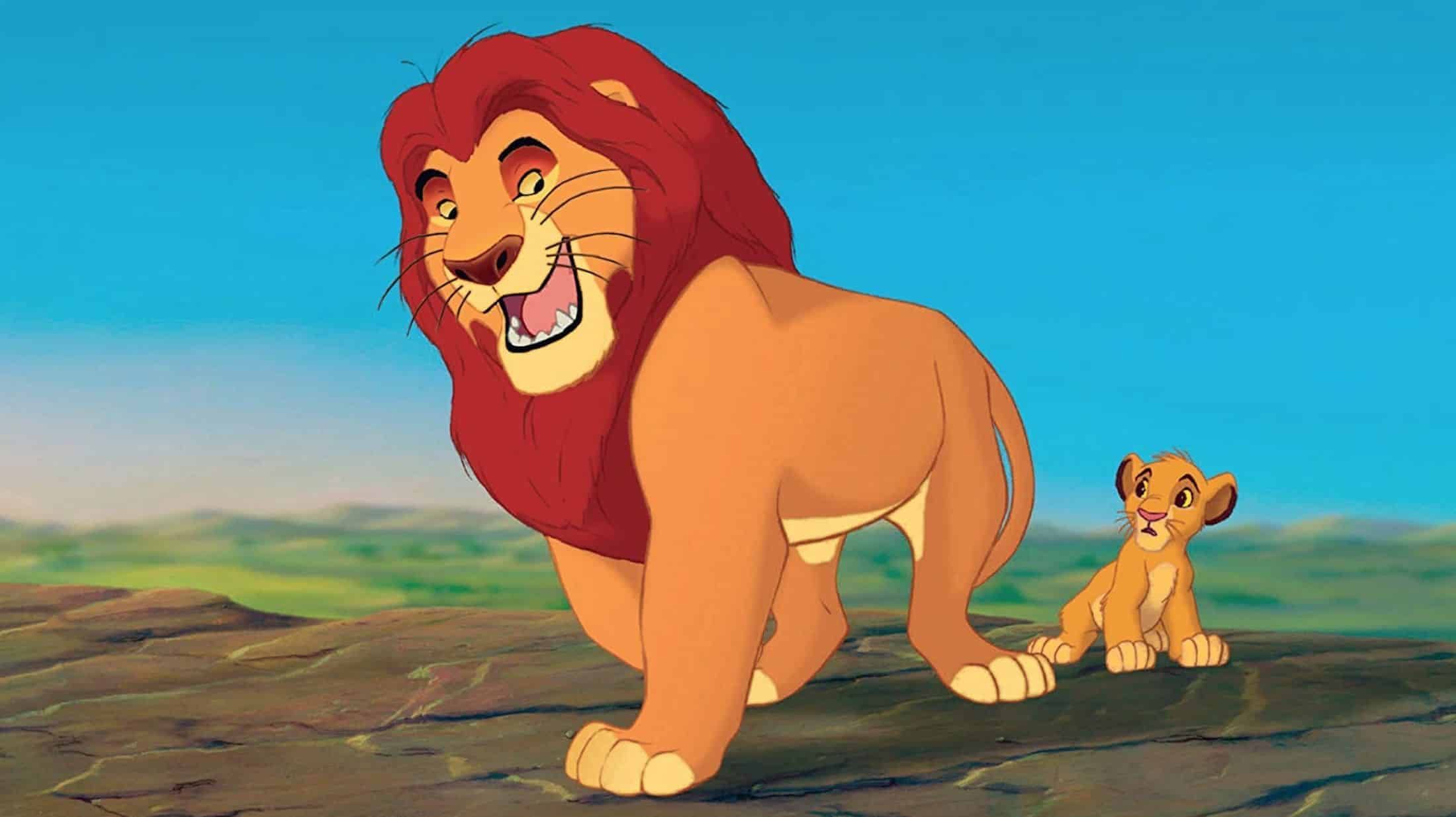 cena do filme o rei leão