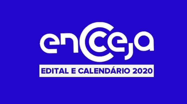 encceja 2020 edital e calendário