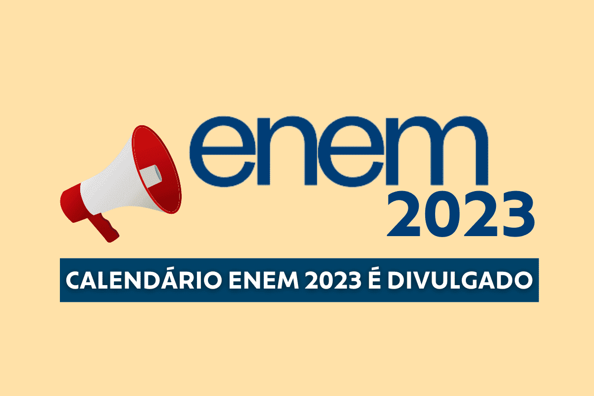 Enem 2023: Inep divulga datas de inscrição e aplicação; confira