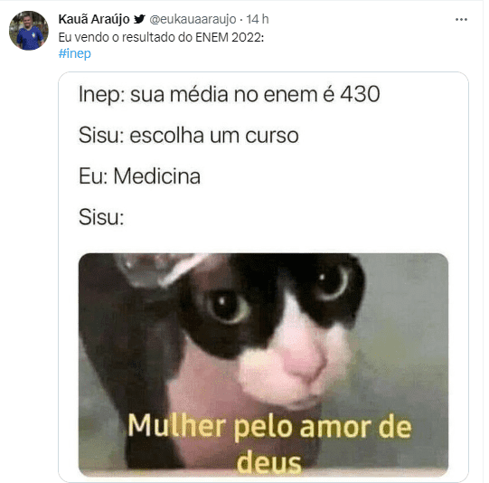 memes resultado Enem