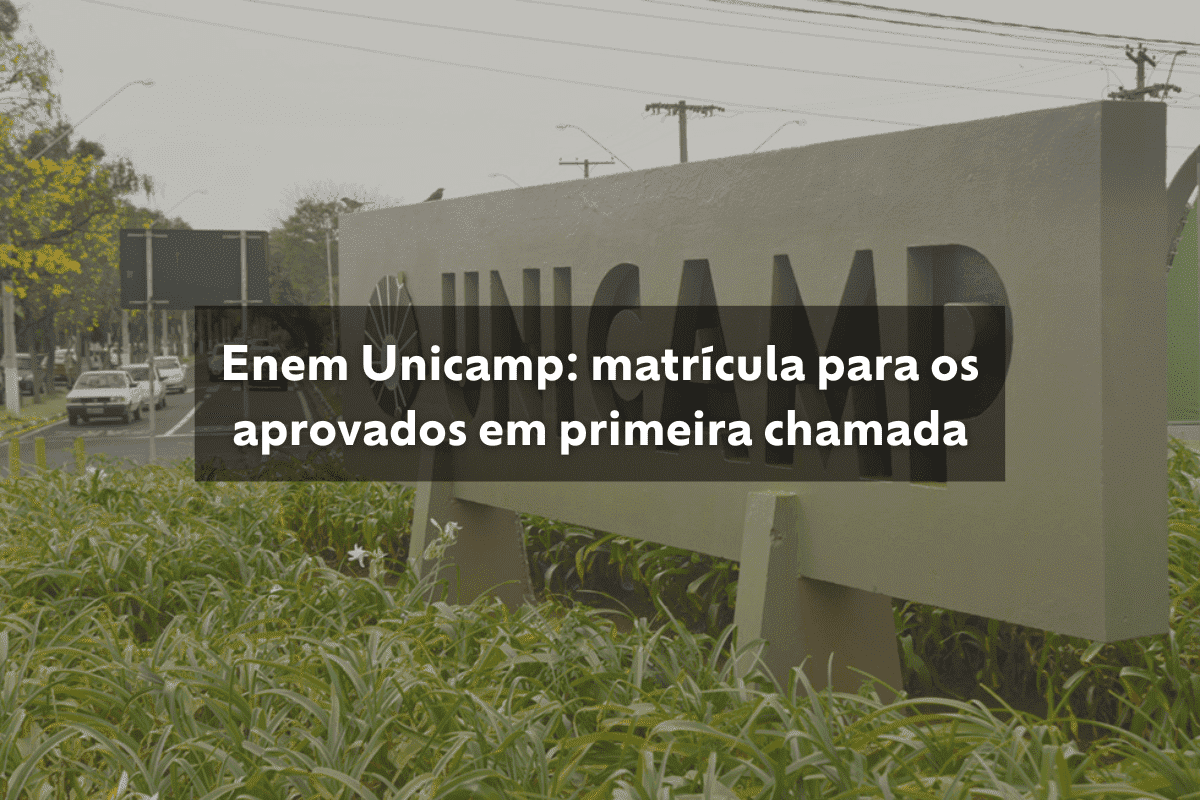 matricula enem unicamp