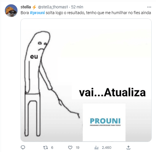 memes resultado prouni