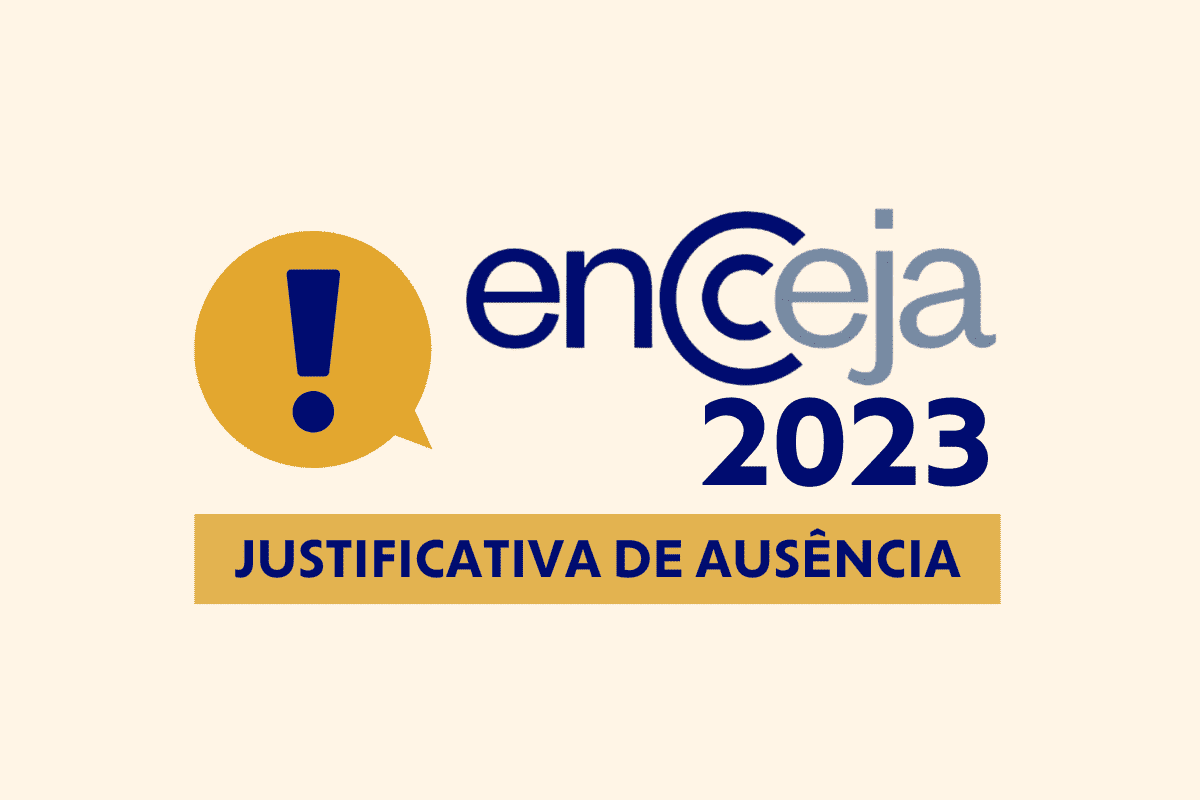 Encceja 2023: resultado da justificativa de ausência é divulgado; veja próximos passos