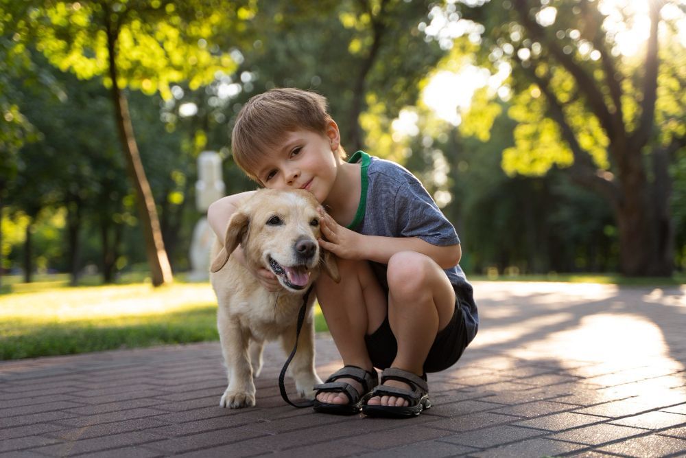 animais de estimação para crianças