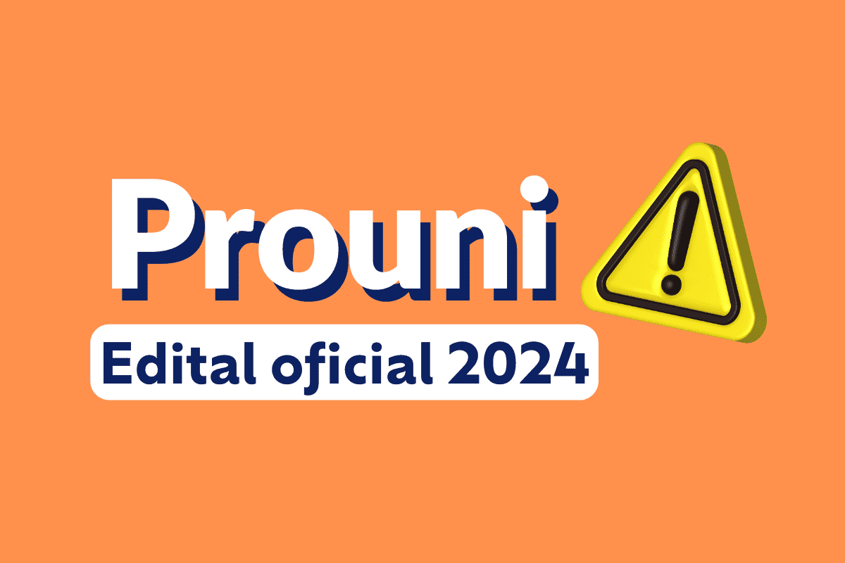 Edital Prouni 2024 é divulgado; confira todas as datas
