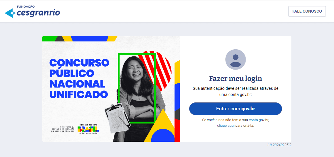 inscrição cnu