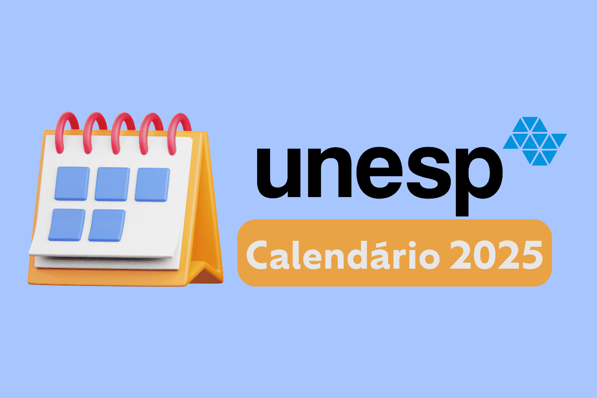 Calendário do Vestibular 2025 da Unesp