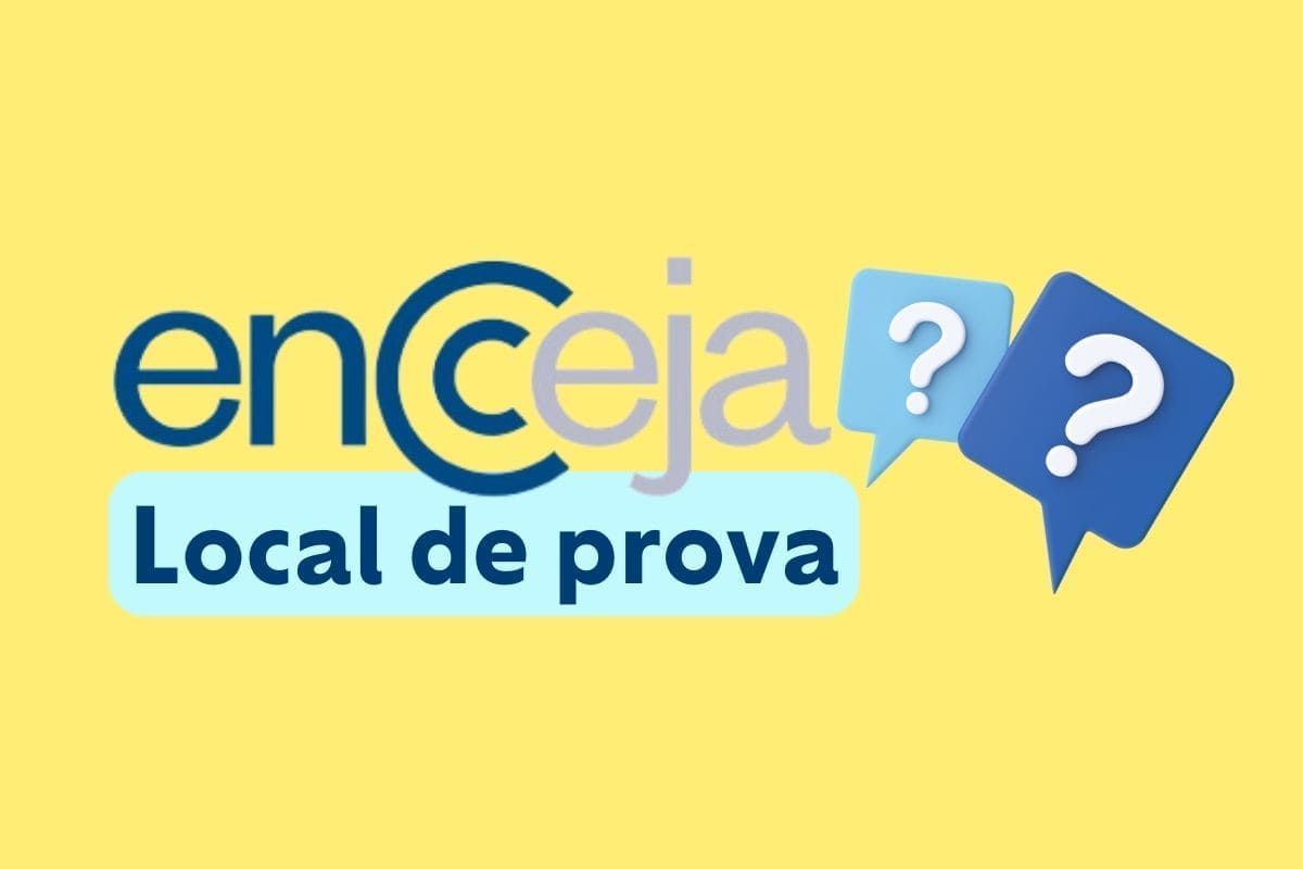 Quando sai o local de prova do Encceja 2024? Confira!