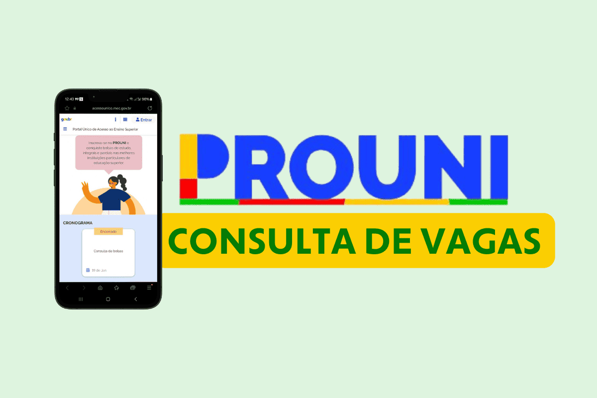 Prouni 2024.2: consulta de vagas abre nesta quinta (18); confira