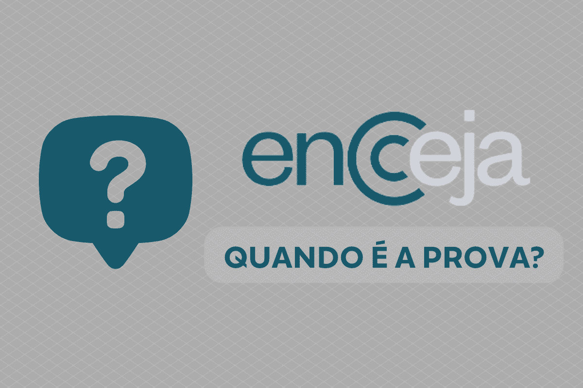 quando é a prova do encceja