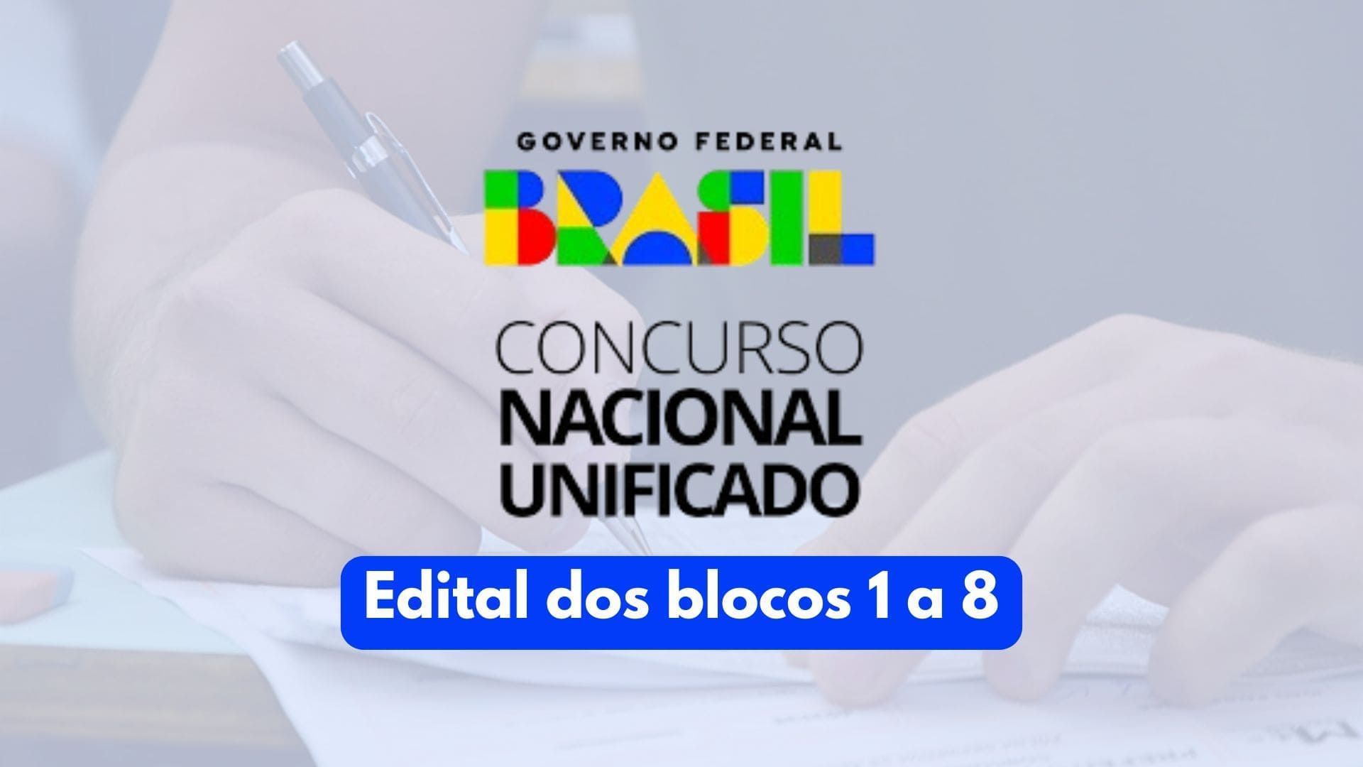 Como acessar o edital de cada bloco no CNU? Confira já!