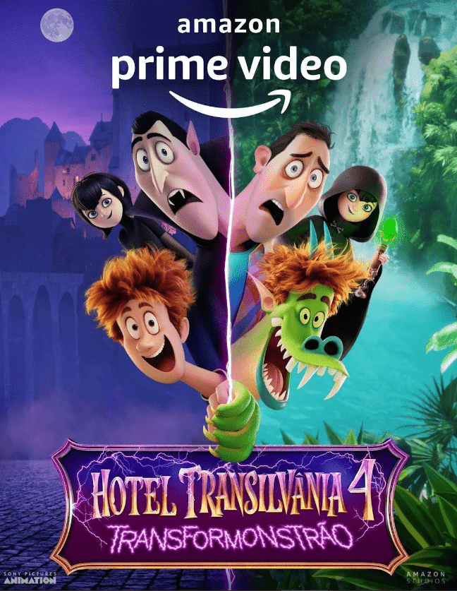 Capa do filme hotel transilvânia 4; veja 10 filmes infantis de 2022 para assistir com as crianças