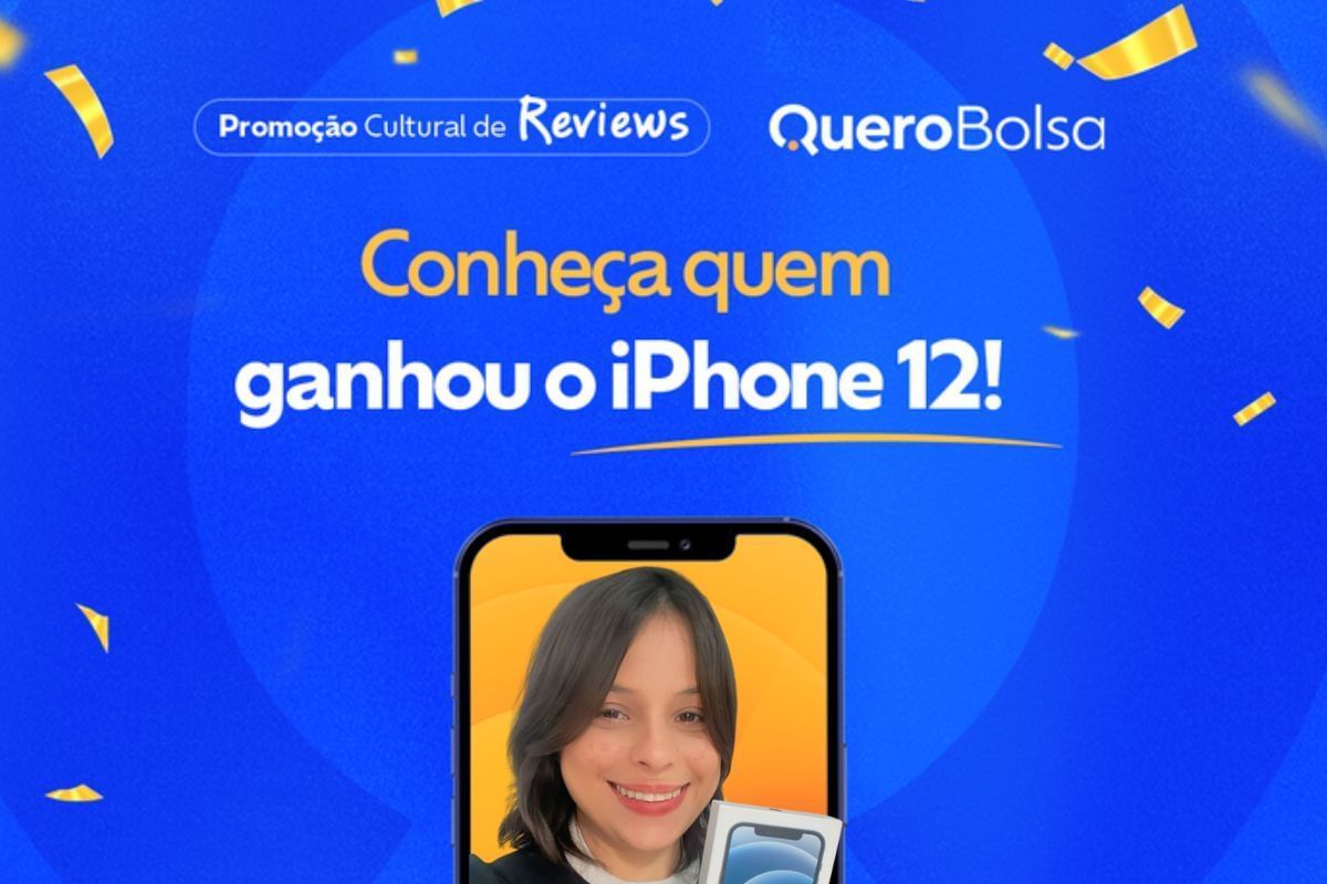 Stephanie Lisboa, estudante vencedora da Promoção Cultural de Reviews da Quero Bolsa