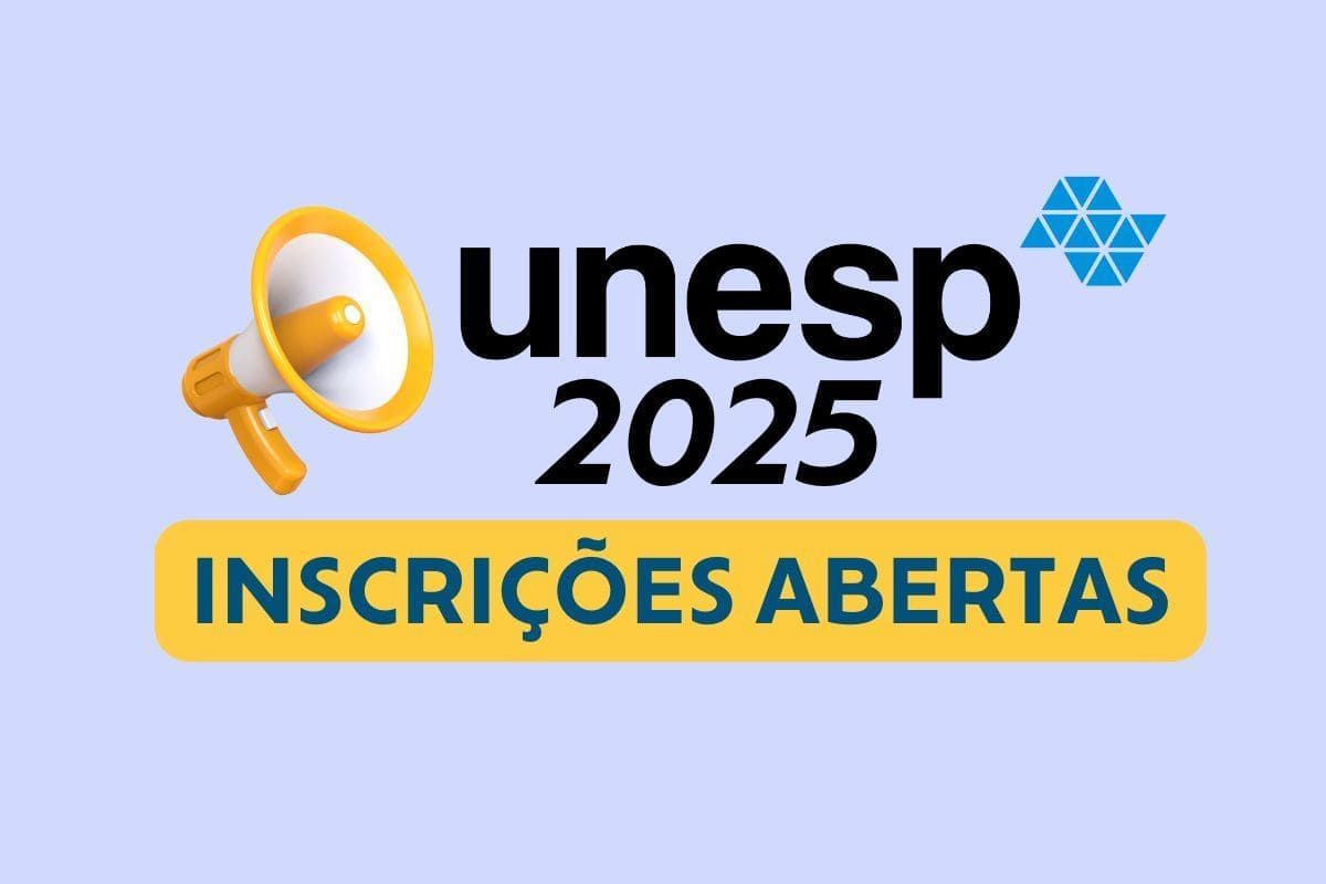 Unesp 2025: inscrições estão abertas; veja datas e como se inscrever