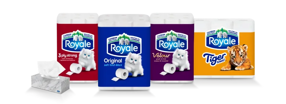 Royale<sup>®</sup> Tissue Products are Carbon Neutral