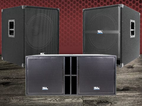 Pa Sub Pro Audio Speakers & Equipment for Live Sound PA DJs, Musicians & More ...