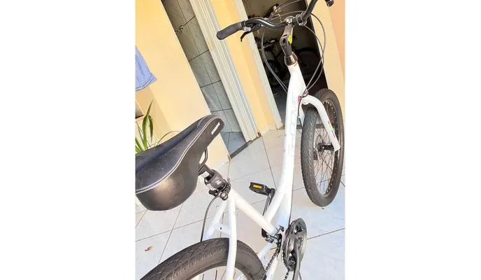 Bicicleta Ello Bike Aro 26 Velox 21 Velocidades Marchas Urbana -  Preto+Branco