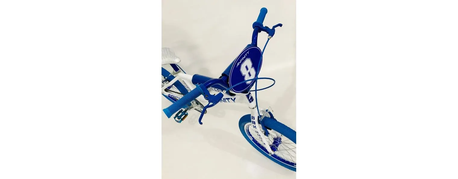 Bicicleta Aro 20 Quadro Freio V-Brake Cross Bike Edition Aço Azul