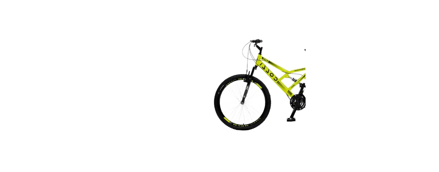 Bicicleta Colli GPS Aro-20 Com Dupla Suspensão, 36 Raias e 21
