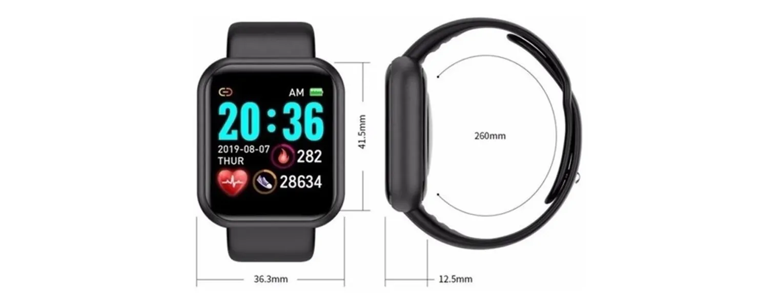 Smartwatch Relógio Inteligente com Aplicativo Para Ios E Android