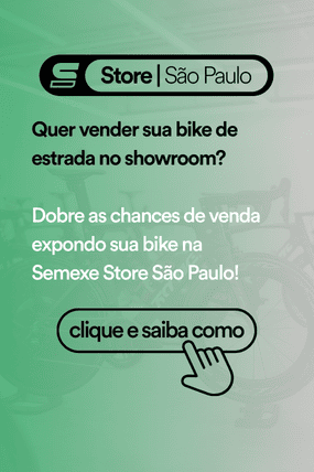 Anuncie sua bike de estrada agora no site e no showroom