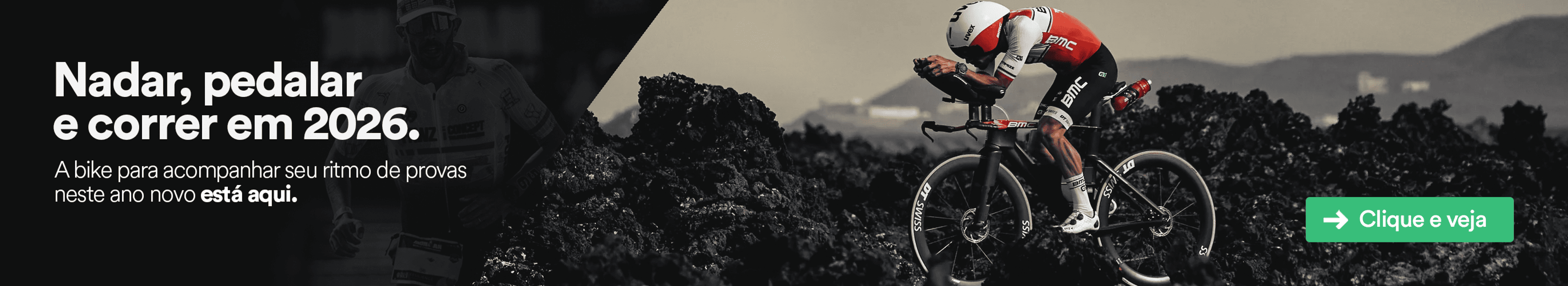 Encontre bikes de triathlon com ótimo custo benefício para suas provas de triathlon em 2026. Bikes em carbono, alumínio e com configurações para todos os níves.