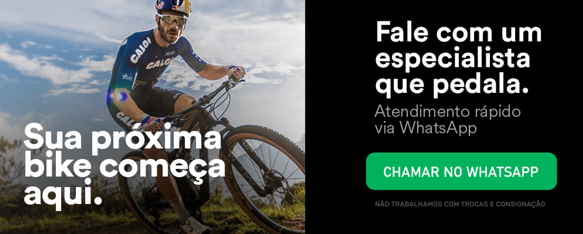 Sua próxima bike começa aqui