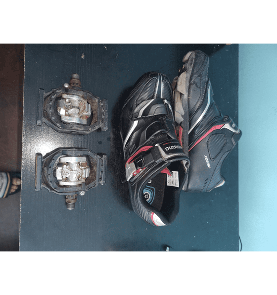 Semexe Pedal Clip Shimano PD M424 Sapatilha Shimano MTB SH XC50N Tamanho 43EU 40 41 no BR