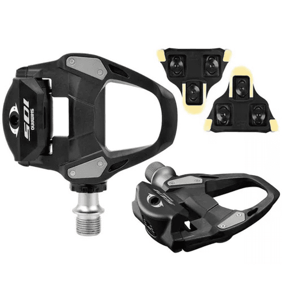 Semexe - Pedal Shimano 105 Pd-R7000 Carbono Speed + Tacos Semexe - Pedal Shimano 105 Pd-R7000 Carbono Speed + Tacos