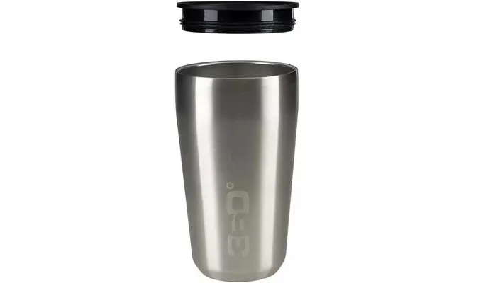 Copo Caneca Térmico Vaccum 475Ml Prata 360 (Mostruário)