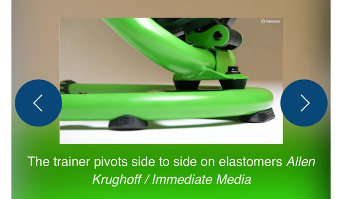Home Trainer Kinetic Rock And Roll Control T6500