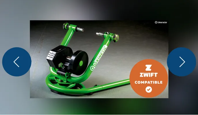 Home Trainer Kinetic Rock And Roll Control T6500