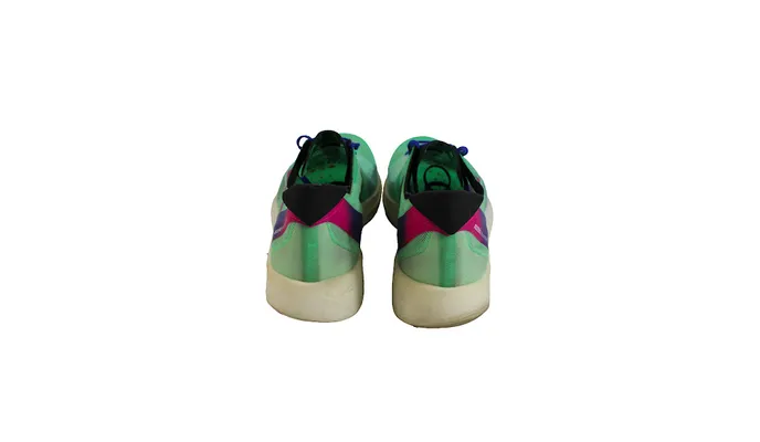 Tênis Adidas Adizero Takumi sen 9 - Cor: Verde Neon + Azul -  Tamanho: 45BR (USADO)