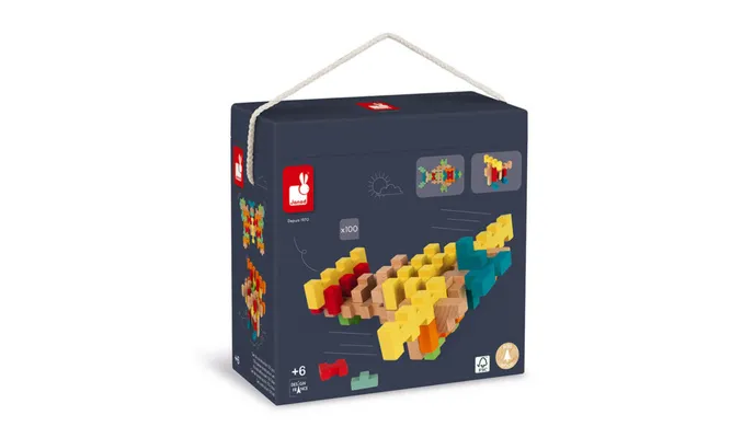 KIT DE CONSTRUCAO 100 PECAS