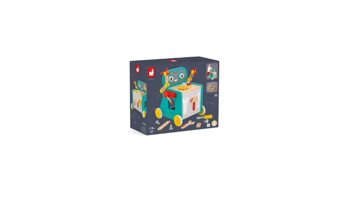 SUPER CARRINHO DE FERRAMENTAS MAGNETICO ROBO - BRICO KIDS