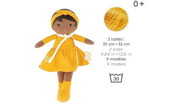 MINHA PRIMEIRA BONECA NAOMIE - 25 CM