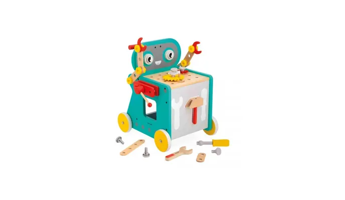 SUPER CARRINHO DE FERRAMENTAS MAGNETICO ROBO - BRICO KIDS