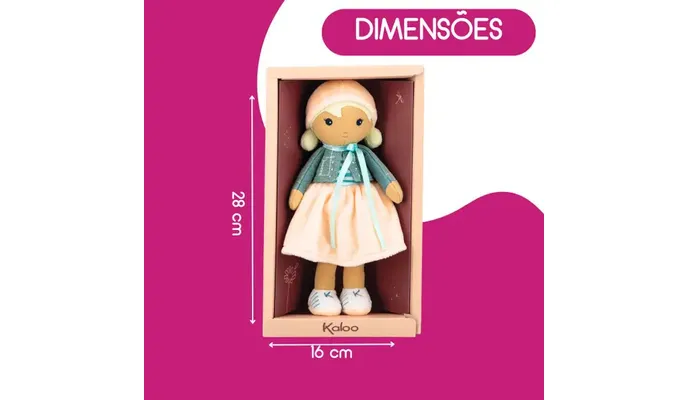 MINHA PRIMEIRA BONECA CHLOE - 25 CM