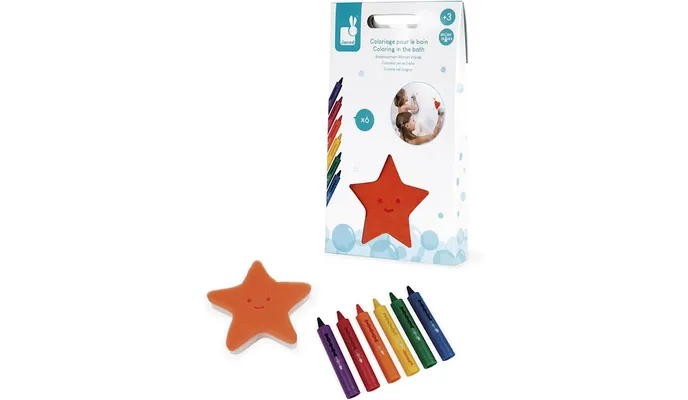 KIT COLORINDO NO BANHO COM 7 PECAS