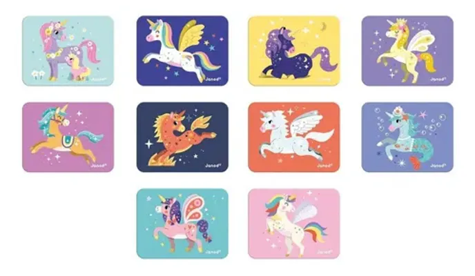 LIVRO MAGNETICO UNICORNIO
