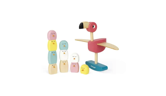 JOGO FLAMINGO EQUILIBRISTA COM 11 PECAS