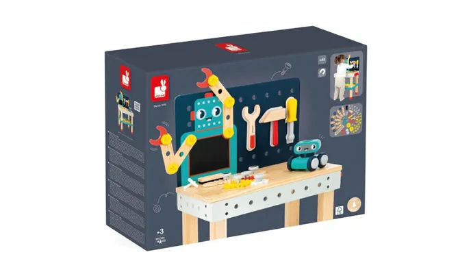SUPER MESA MAGNETICA DE FERRAMENTAS ROBO - BRICO KIDS