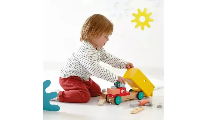 CAMINHAO PARA MONTAR E PASSEAR - BRICO KIDS