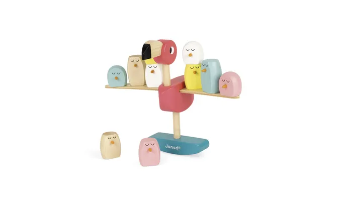 JOGO FLAMINGO EQUILIBRISTA COM 11 PECAS