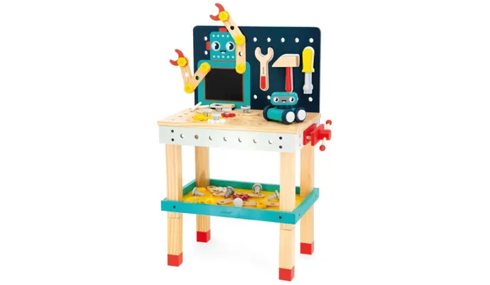 SUPER MESA MAGNETICA DE FERRAMENTAS ROBO - BRICO KIDS