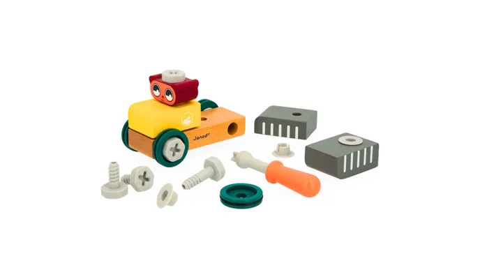 CARRO DE CONSTRUCAO CHORRINHO  - BRICO KIDS