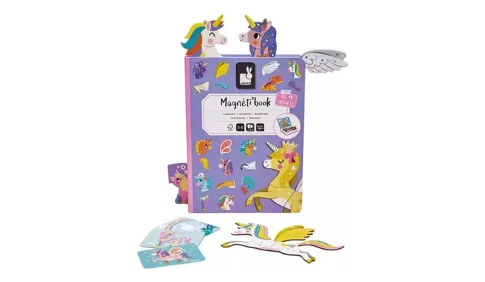 LIVRO MAGNETICO UNICORNIO