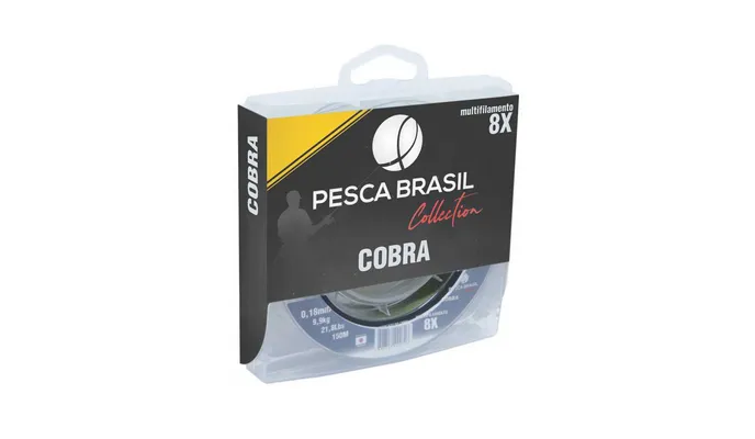 Linha multifilamento Cobra Pesca Brasil 0,45MM (MOSTRUÁRIO)